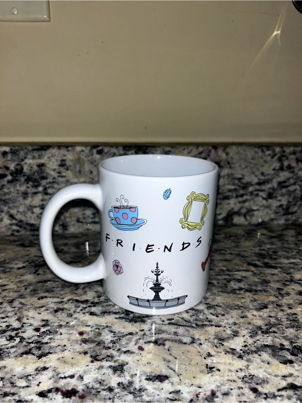 FRIENDS White Ceramic Mug 16oz